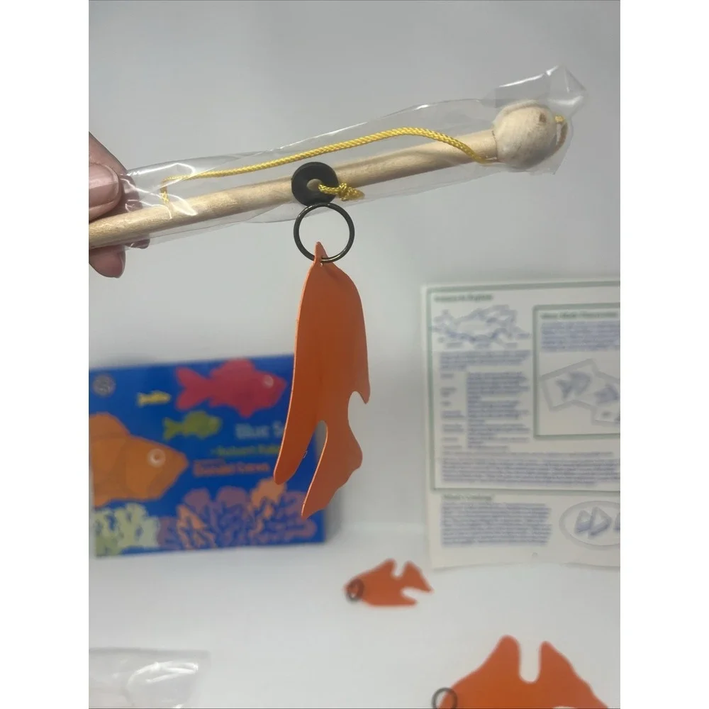 Vintage 93 Lakeshore Learning Blue Sea Fishing Language Kit Complete NEW LC5046